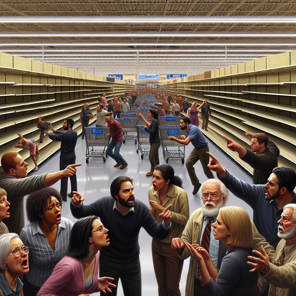 “Shocking Empty Shelves at Kmart Spark Target Conspiracy Theory Craze”