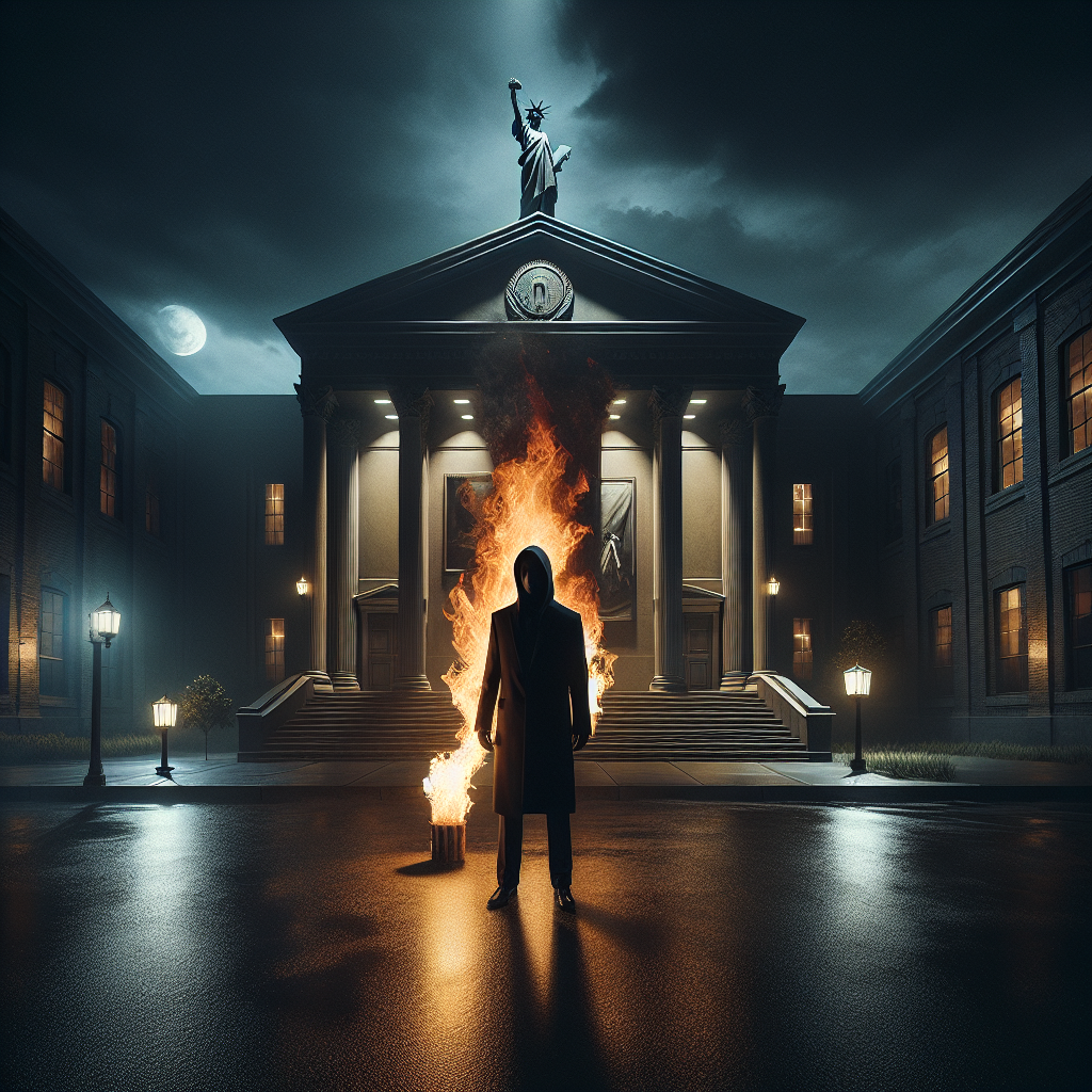 Unveiling the Mystery: The Man Who Set Himself on Fire Outside Donald Trump’s Trial