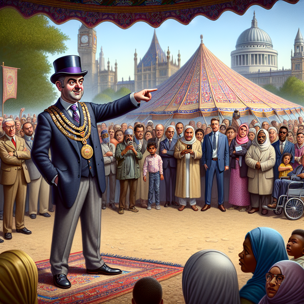 “Mayor Sparks Controversy with Tent Conspiracy Theory: Must-Read NYC Updates!”