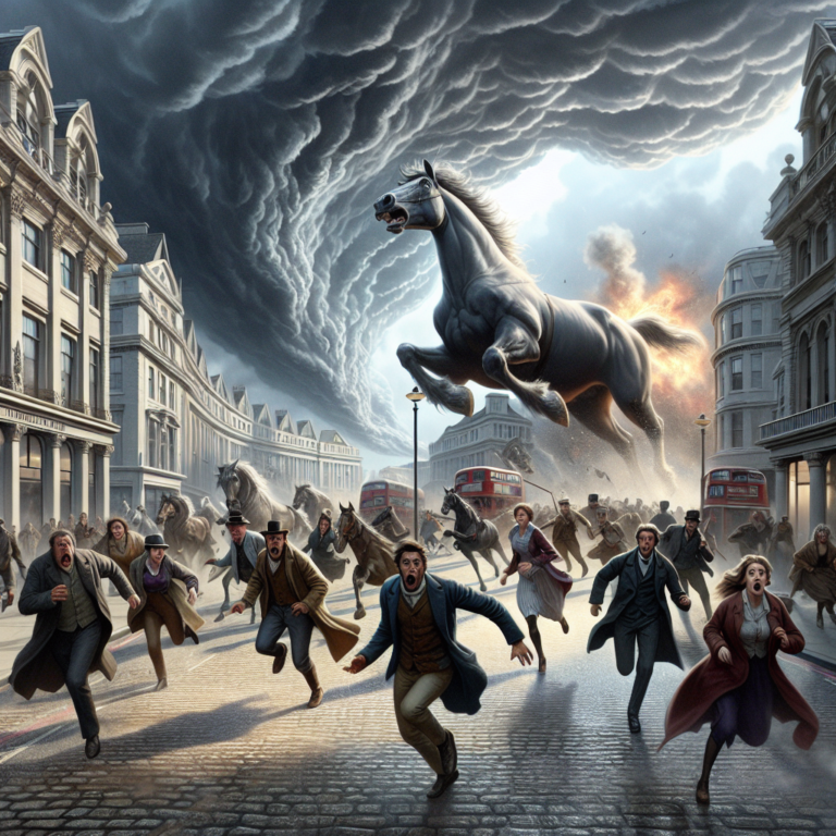 Londoners Beware: Mysterious Horse Rampage Sparks Ominous Omens