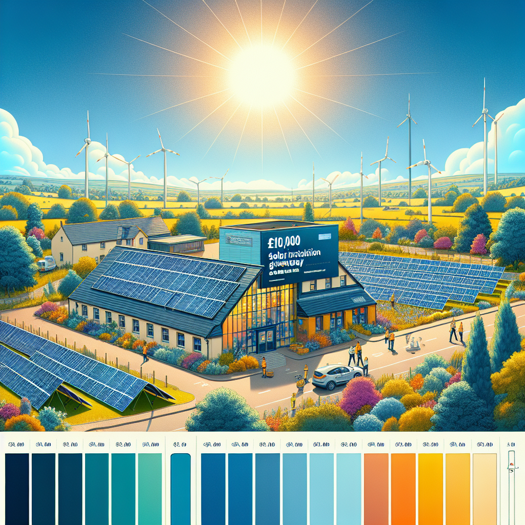 “Win a £10,000 Solar Installation for Your Local Charity or Community Project with SunWorks Giveaway!”
