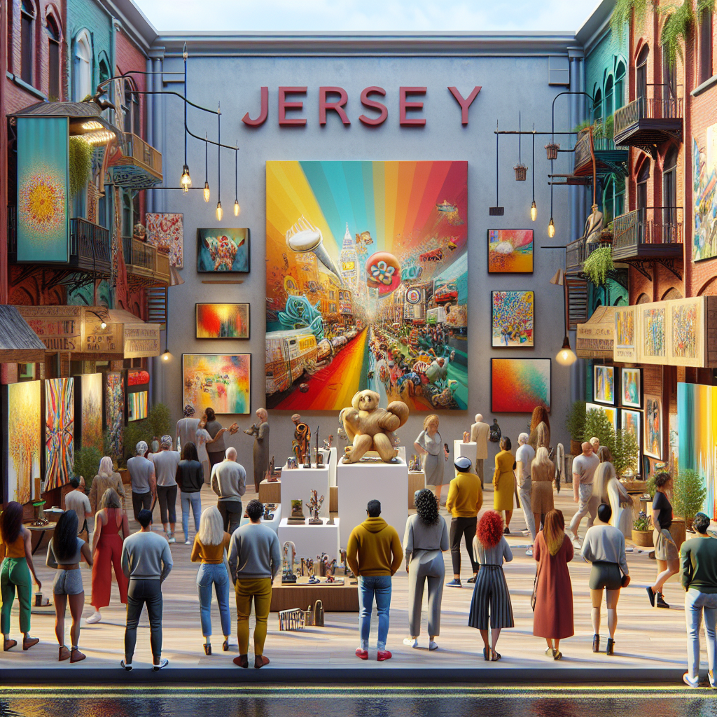 Discover the vibrant art scene of Jersey at this exclusive pop-up exhibition!