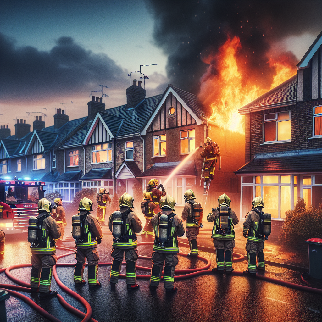 “Stay Safe: Jersey Fire Service Urges Caution Following St Helier Flat Fire”