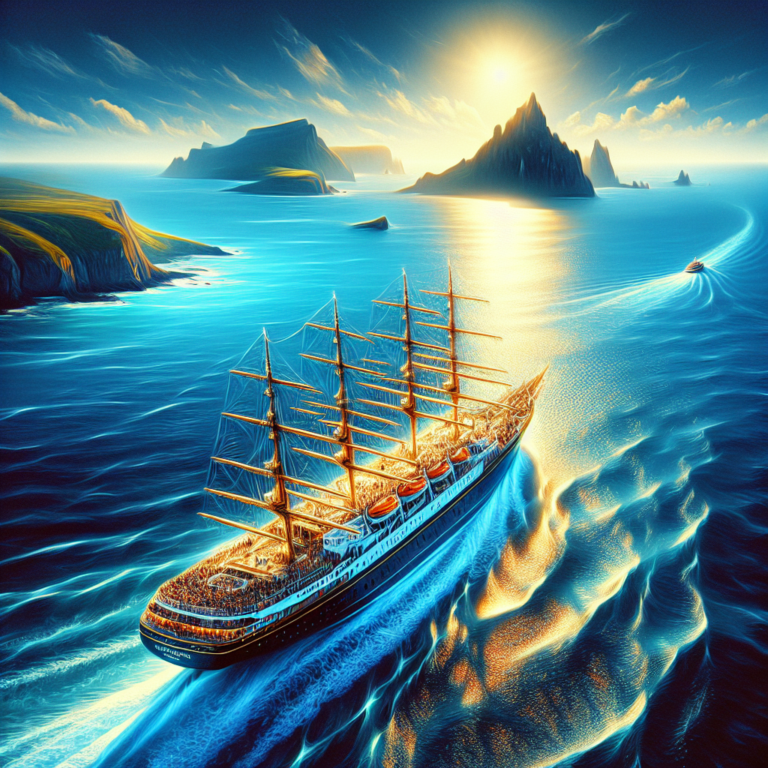 Embark on a thrilling journey to Alderney aboard the magnificent Ocean Albatros adventure ship