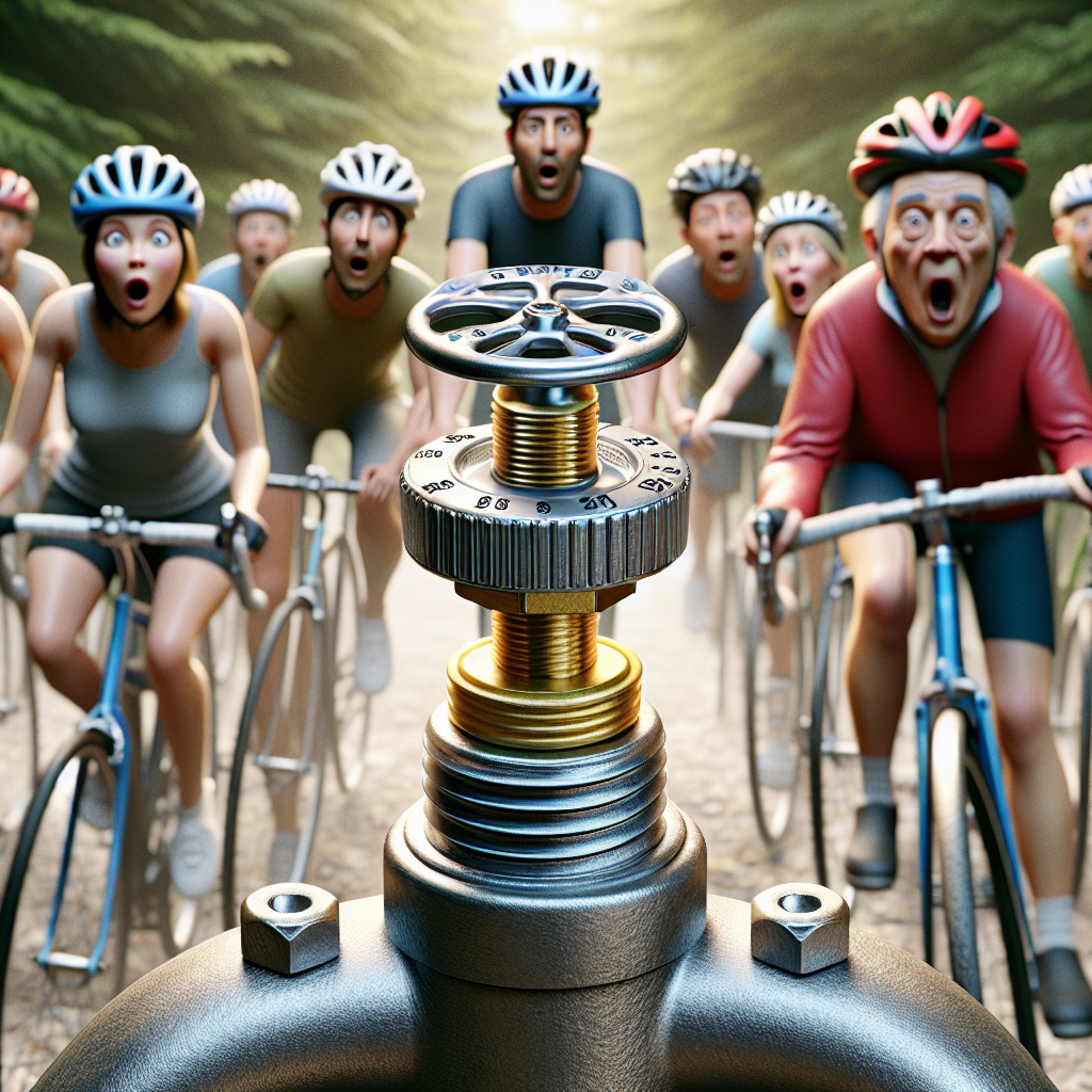“Shocking Conspiracy Theory: Cyclists Stunned by Claim that Bike Valve is Secret 5G Antenna!”