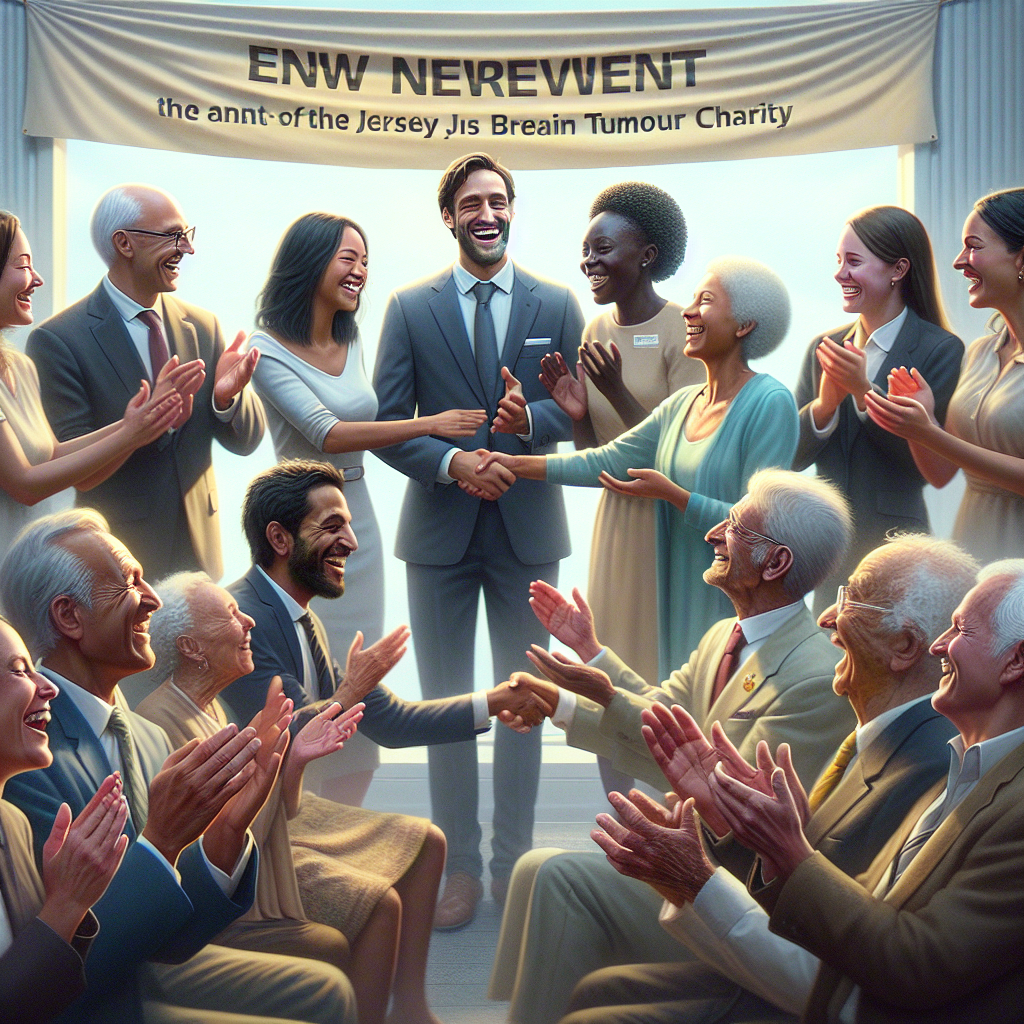 “Exciting Announcement: Jersey Brain Tumour Charity Welcomes New Chairperson!”