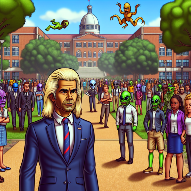 Outrageous Conspiracy Theory Unveiled by Trump Regarding Campus Protests