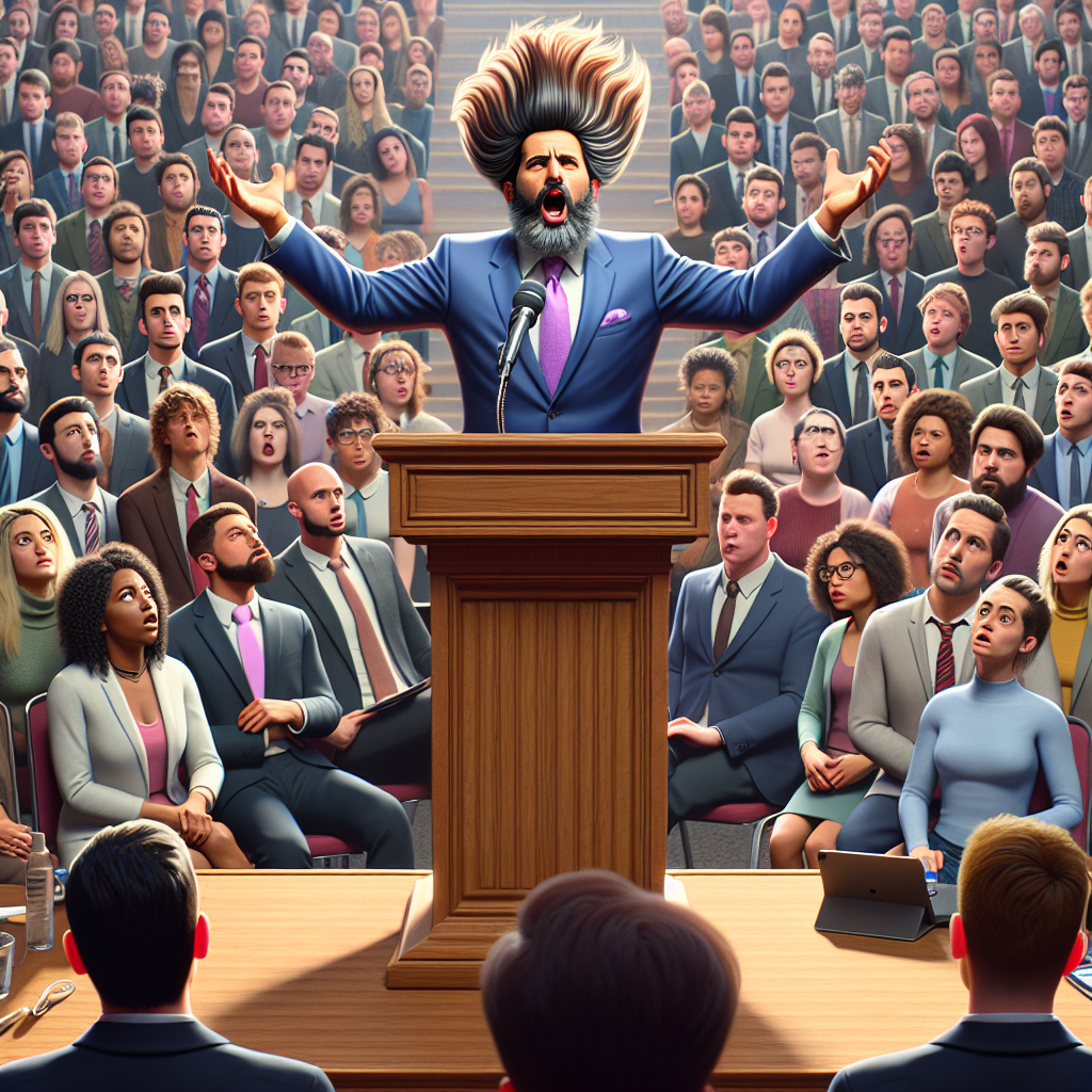 Trump Sparks Controversy with Unusual Theory on Campus Protests