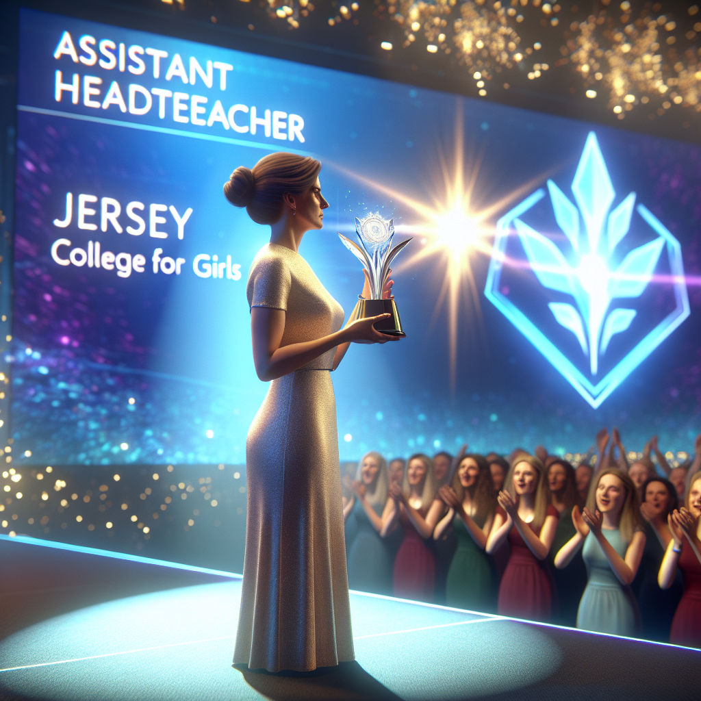 “Jersey College for Girls’ Assistant Headteacher Takes Home Top Honor at 6th Jersey Tech Awards”