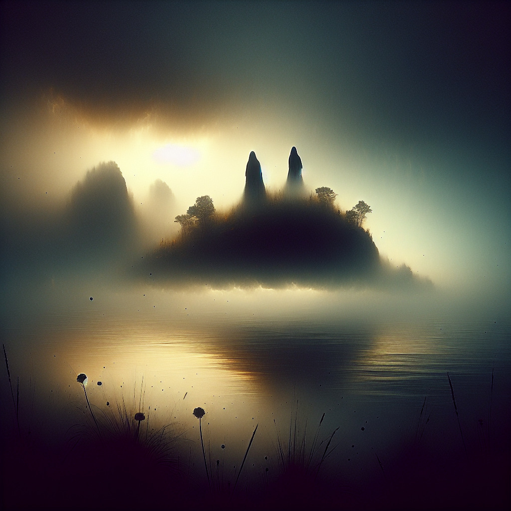 “Discover the Enigmatic Island Figures Captured in the Frame”