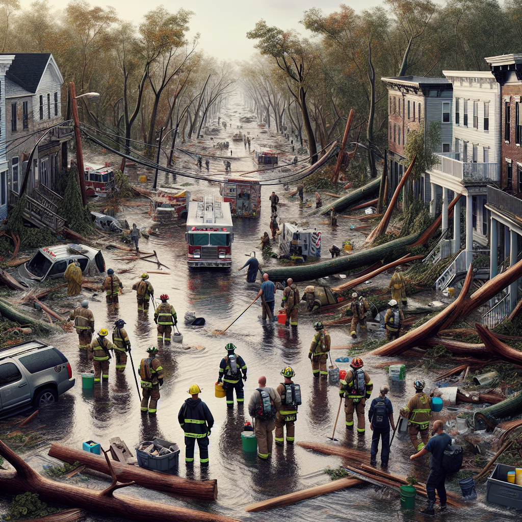 “Jersey Braces for Impact: Aftermath of Storm Ciarán Unveiled”