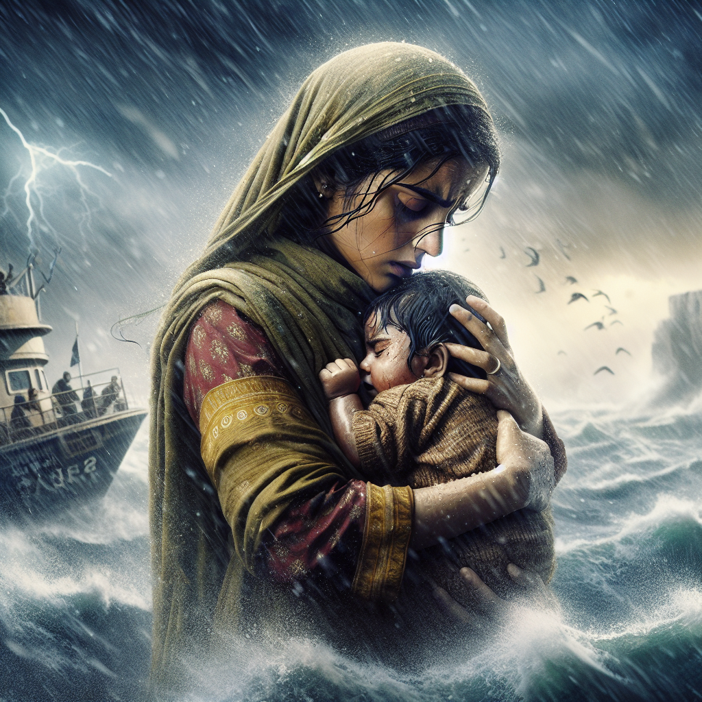 Brave Mom Saves Baby from Storm Ciarán’s Window-Shattering Fury