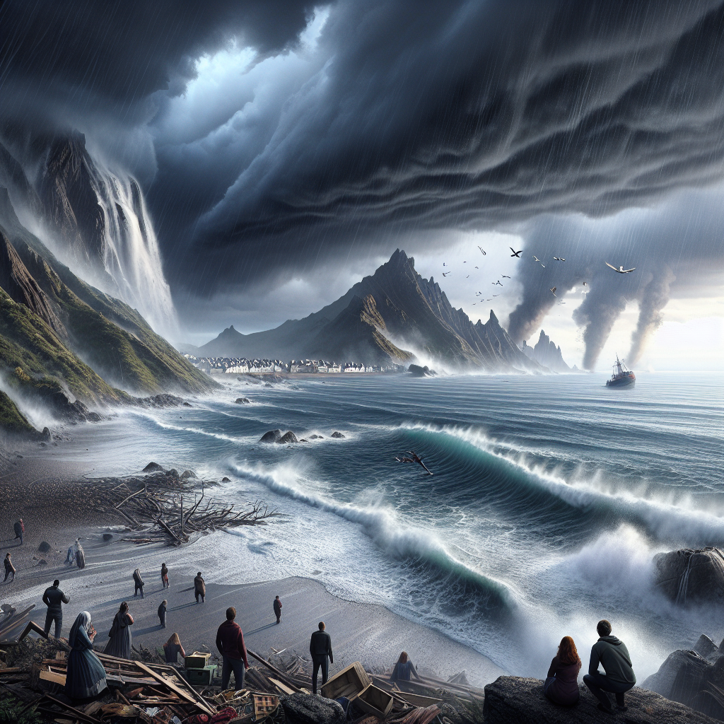 Channel Islands Ravaged by Storm Ciaran: Residents Describe Terrifying Bomb-Like Impact