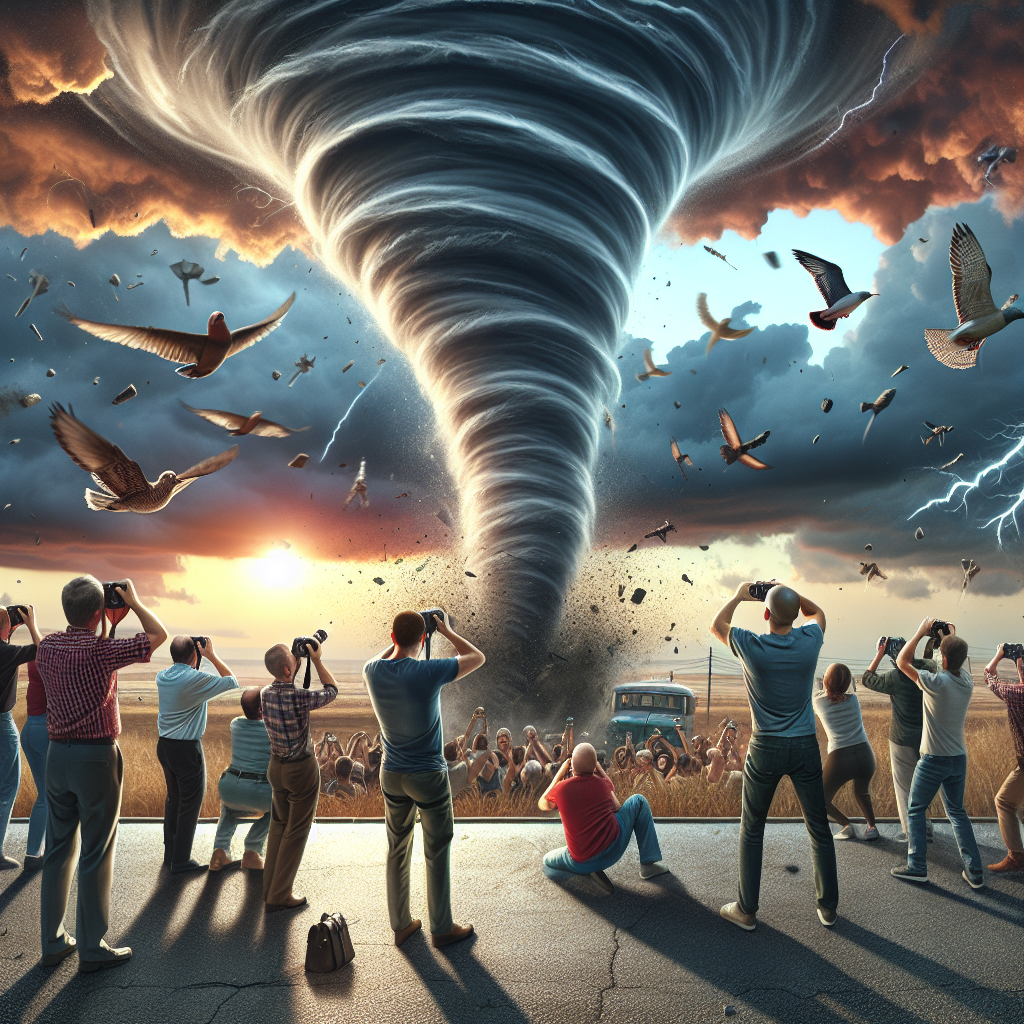 🌪️ Incredible Video: Tornado Spotted in New Jersey – Islanders Capture Shocking Scenes of Destruction