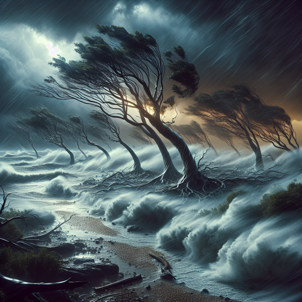 “Breaking: Southern England and Channel Islands in Chaos as Storm Ciarán Unleashes Powerful Winds”