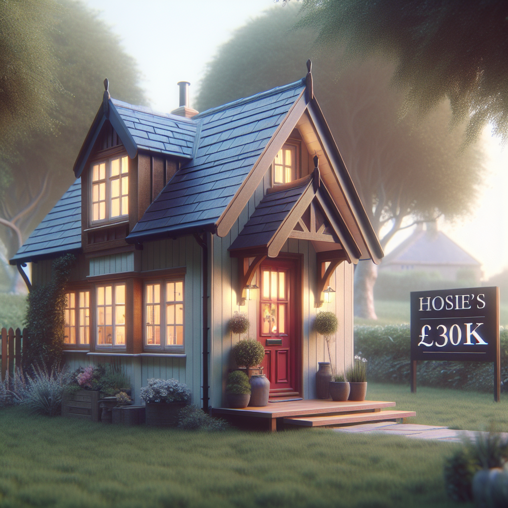 “Discover the UK’s Tiniest and Most Affordable Home – Yours for Only £30k!”