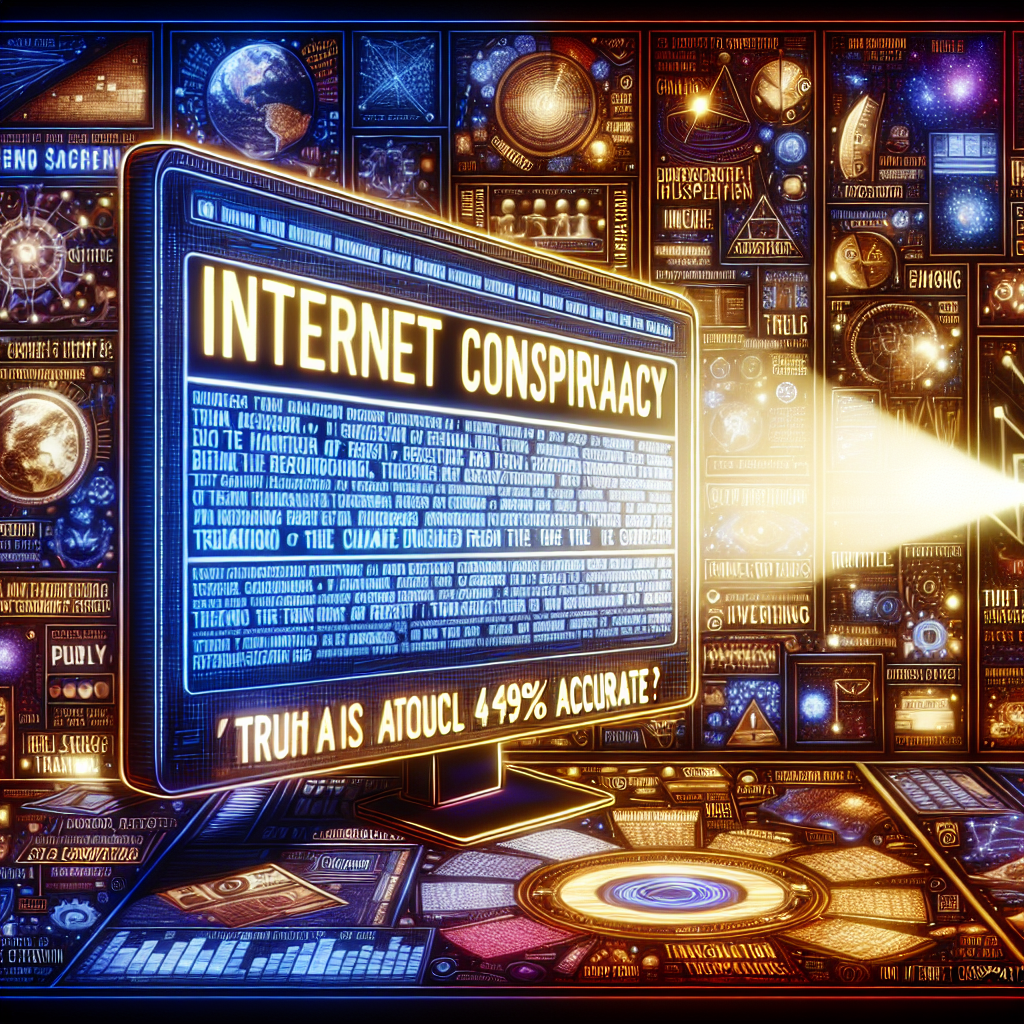 Unveiling the Truth: Internet Conspiracy Theory Revealed to be 49.6% Accurate