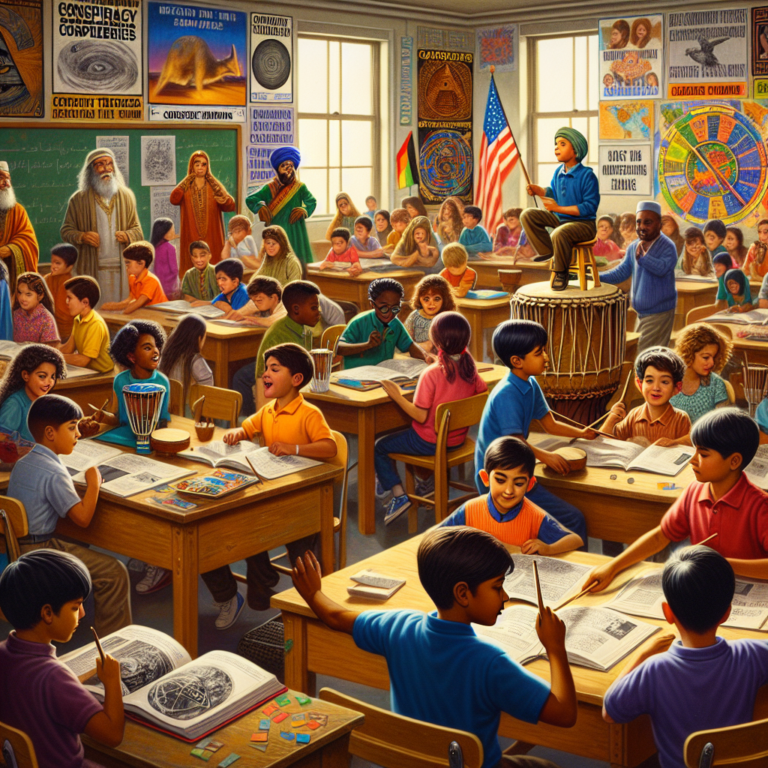 Uncover the Intriguing Curriculum of Universallkidz: Where UK Students Learn Conspiracy Theories and Sacred Drumming