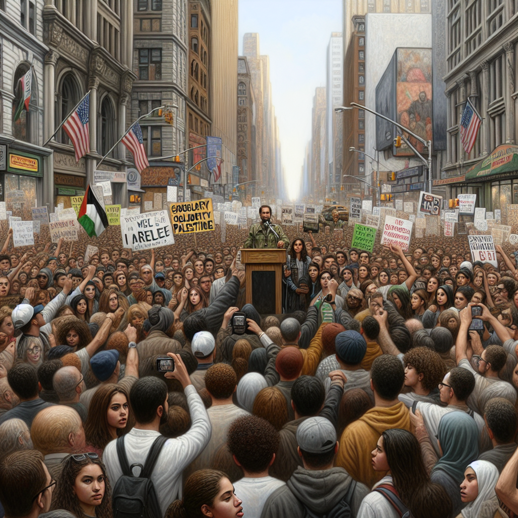 “New York Mayor Backs Theory on Mysterious Connection Among Pro-Palestine Student Protestors”