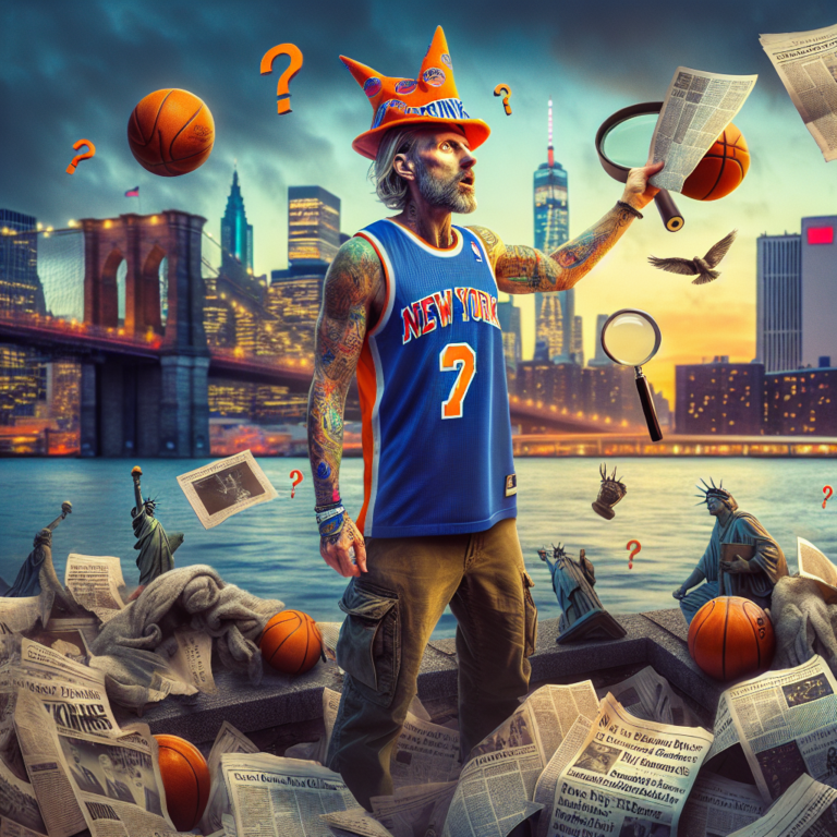 Exclusive: Celebrity Knicks Fan Reveals Shocking New York Conspiracy Theory Thoughts!