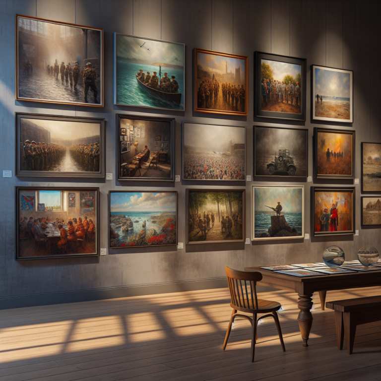 Rare Exhibition Showcases Artwork by Jersey World War Two Internees