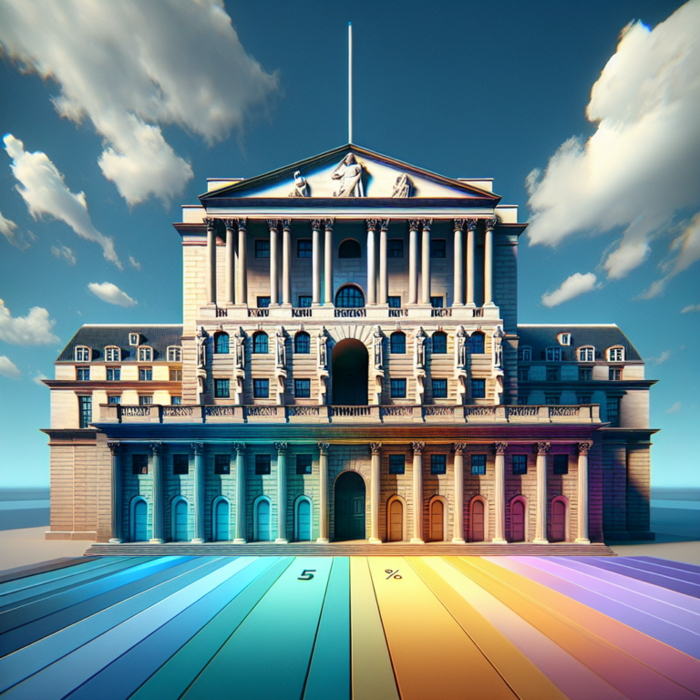 “Bank of England Maintains Interest Rates at 5.25% for the Sixth Consecutive Time”