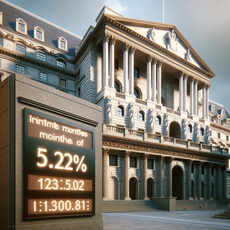 “Bank of England Maintains Interest Rates at 5.25% for Sixth Consecutive Time – Find Out Why!”