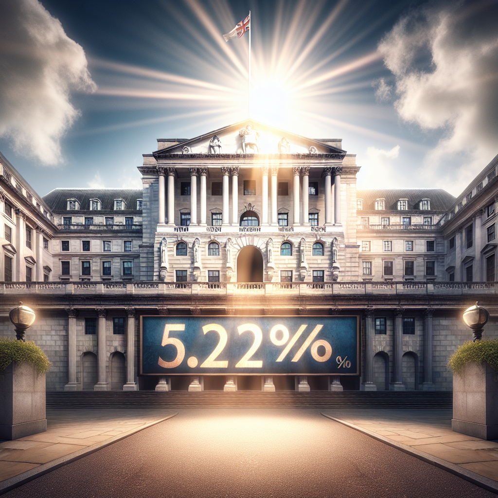 Bank of England Holds Interest Rates at 5.25% with Optimistic Outlook on Potential Cuts