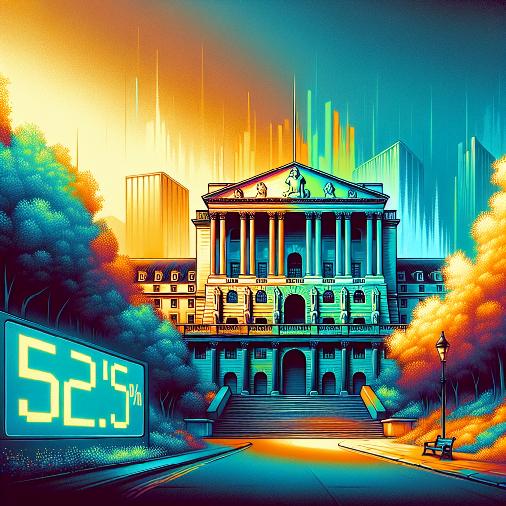 Bank of England Holds Interest Rates at 5.25% with Optimistic Outlook on Potential Cuts