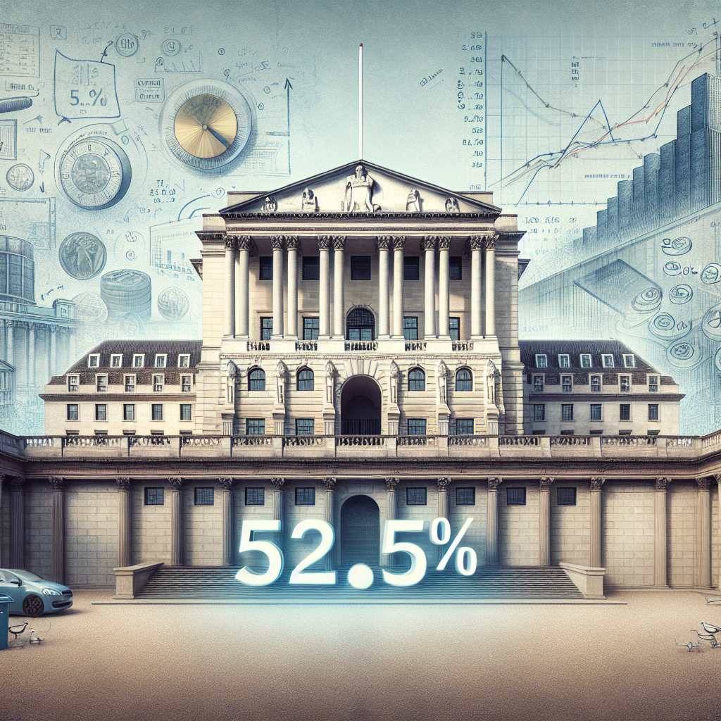 “Bank of England Stands Firm on Interest Rates at 5.25% Despite Expectations for Cut”