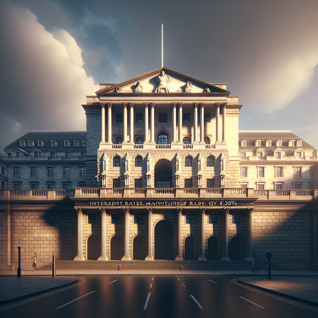 “Bank of England Maintains Interest Rate at 5.25% for the Sixth Time in a Row – Find Out Why!”