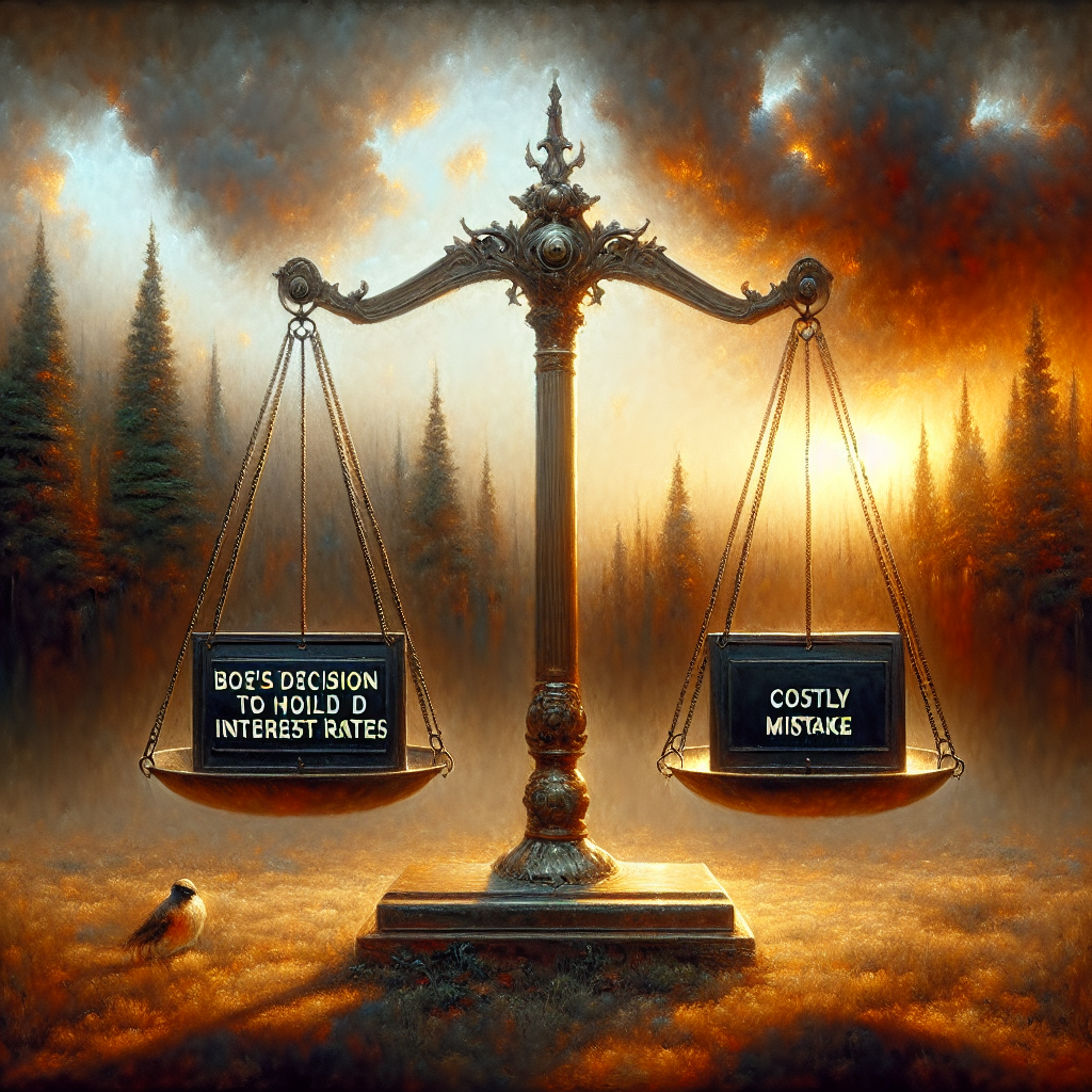 “Find Out Why BoE’s Decision to Hold Interest Rates Could Be a Costly Mistake”