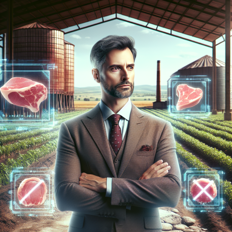 “Governor Ron DeSantis Sparks Controversy by Banning Cultivated Meat Based on Conspiracy Theory”