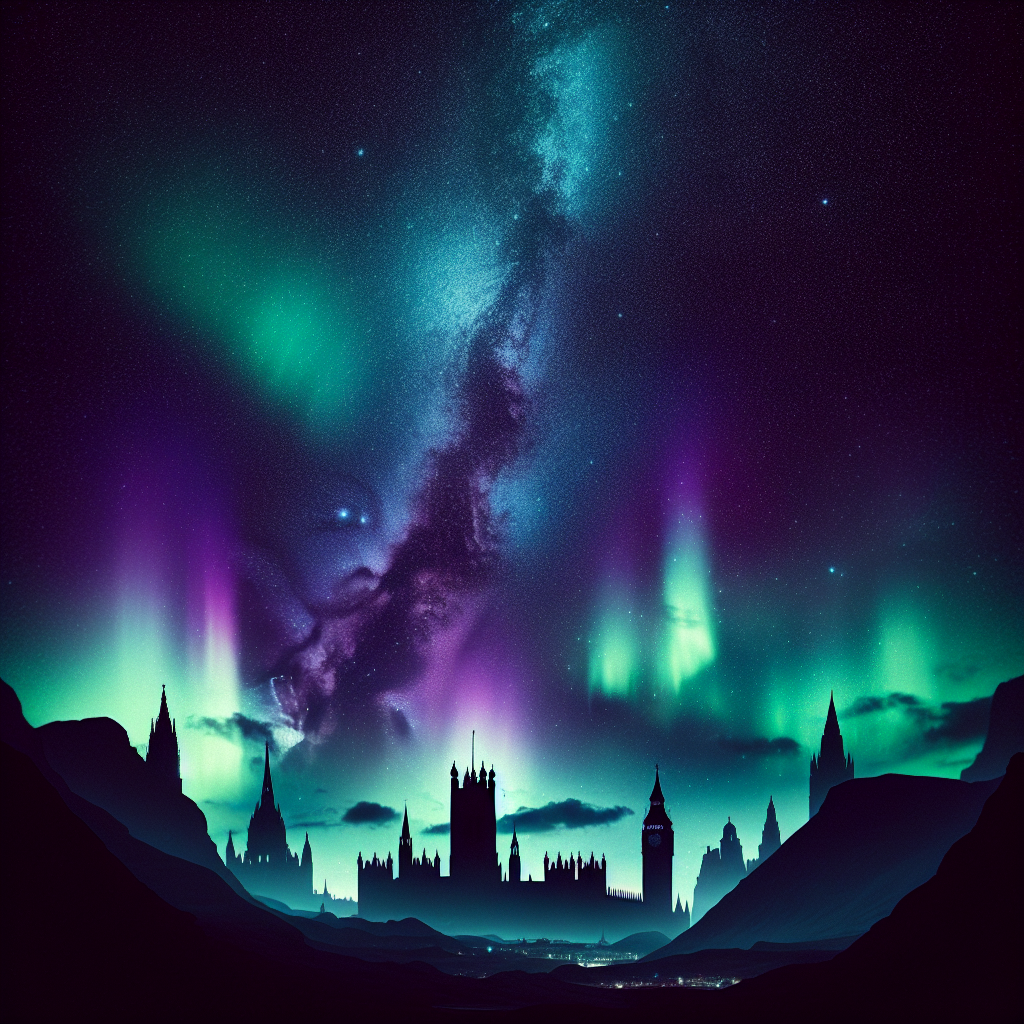 “Experience the Magic: Northern Lights Illuminate UK Skies for Second Consecutive Night in Stunning Solar Storm Display”