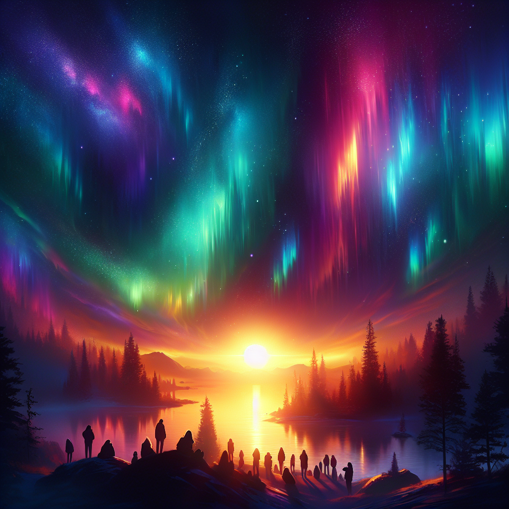 Incredible Solar Storm Amazes Stargazers Nationwide: A Spectacular Sight!