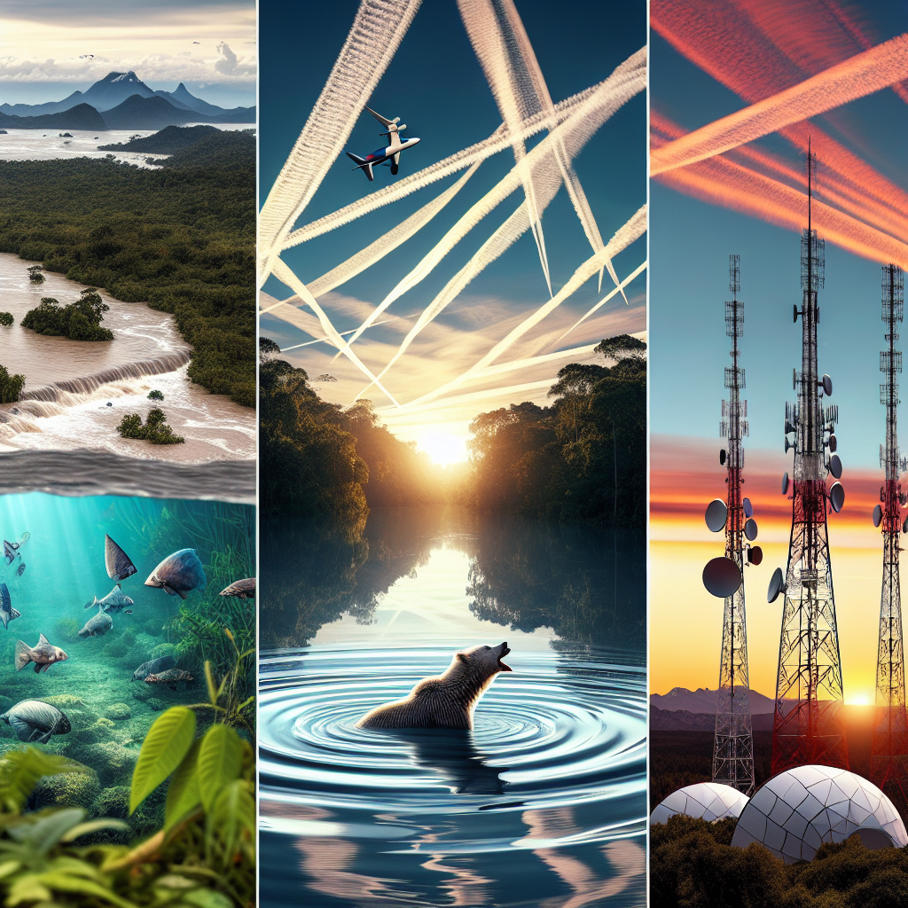 Mysterious Theories Emerge as Brazil Floods Trigger Speculation on Toxic Jet Trails and Alaskan Antennas