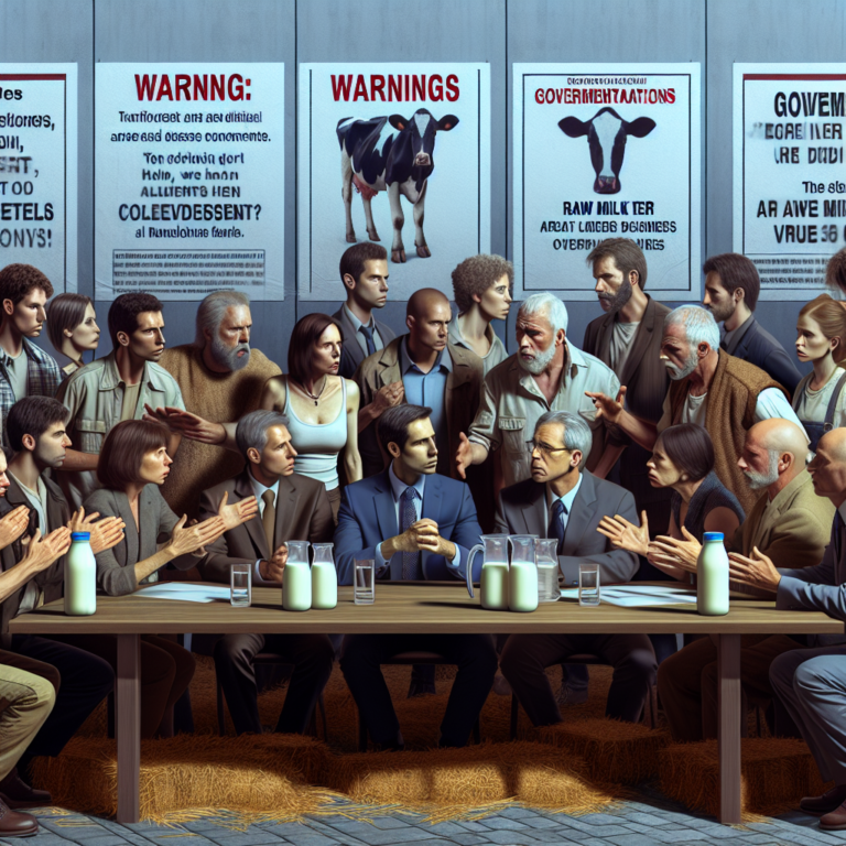 Uncovering the Truth: Raw Milk Enthusiasts Challenge Government’s H5N1 Warnings