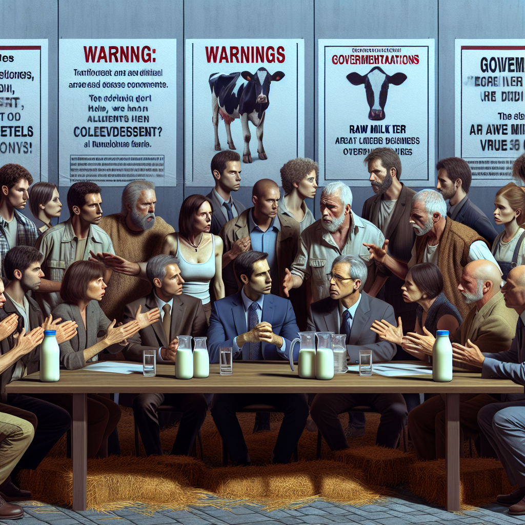 Uncovering the Truth: Raw Milk Enthusiasts Challenge Government’s H5N1 Warnings