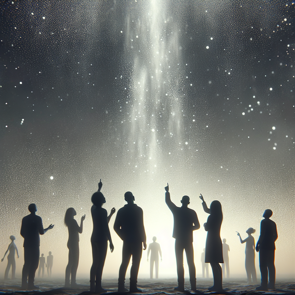 “Unexplained White Dust Cascading from the Sky Ignites Intriguing Conspiracy Theories”