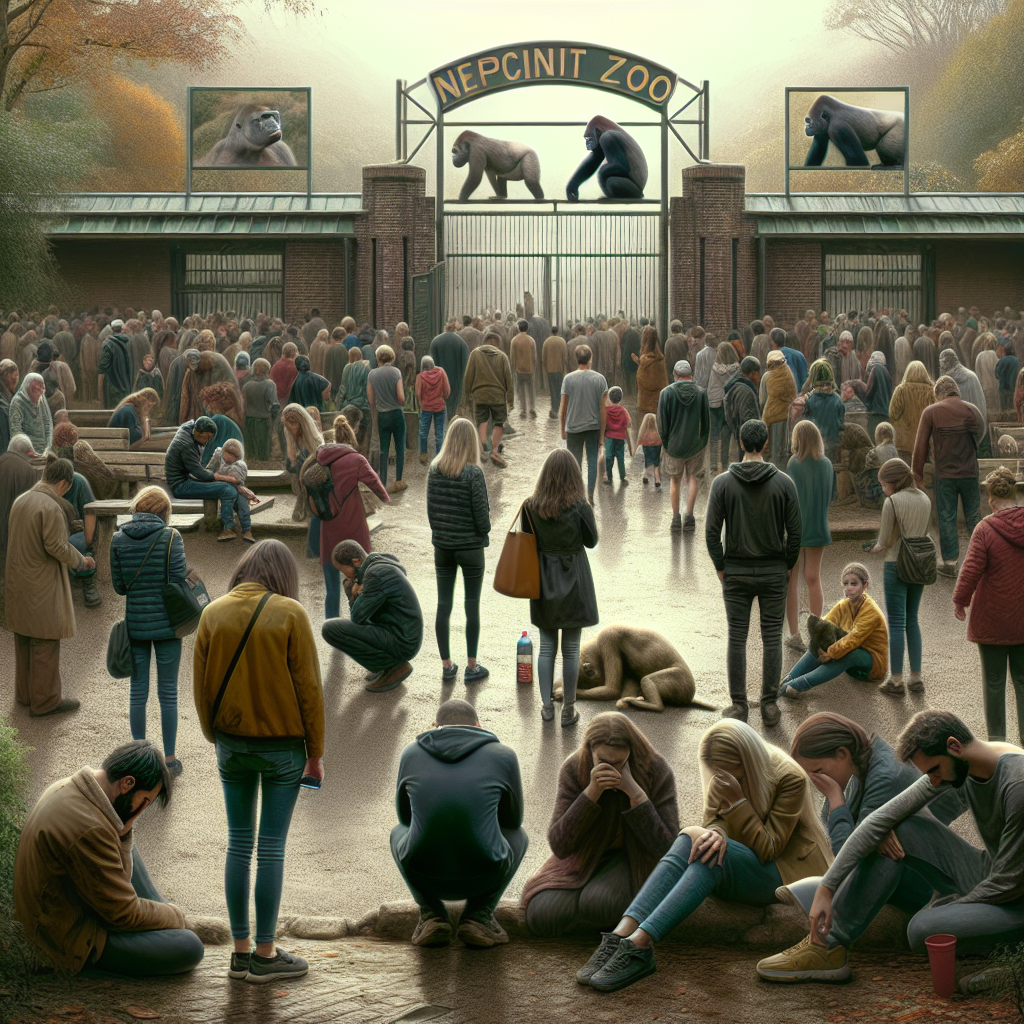 “Sad News: Beloved Gorilla Passes Away at Jersey Zoo”