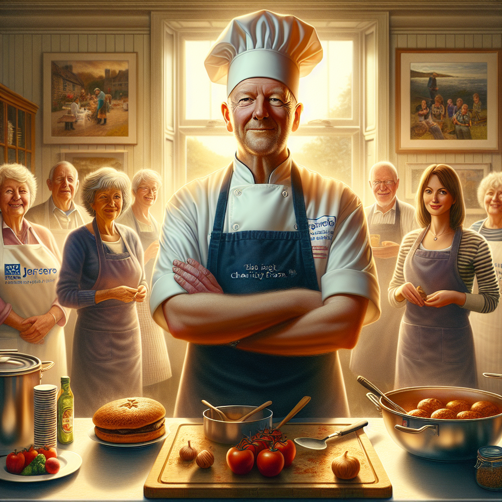 Celebrity Chef Shows Support for Jersey Charity