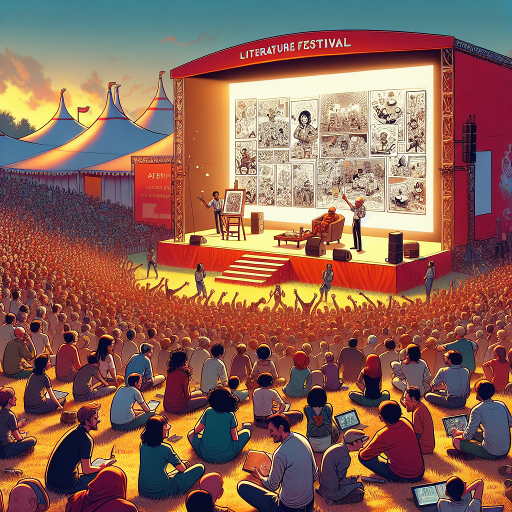 “Exciting News: Jersey Festival of Words Secures Award-Winning Press Cartoonist!”