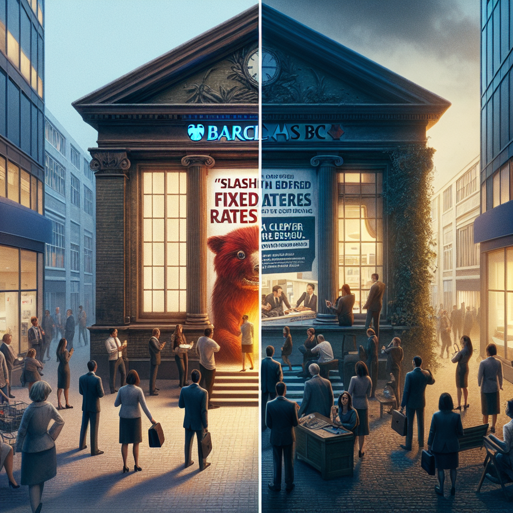 “Barclays and HSBC Slash Fixed-Rates: Mortgage Market Divided on Tactics”
