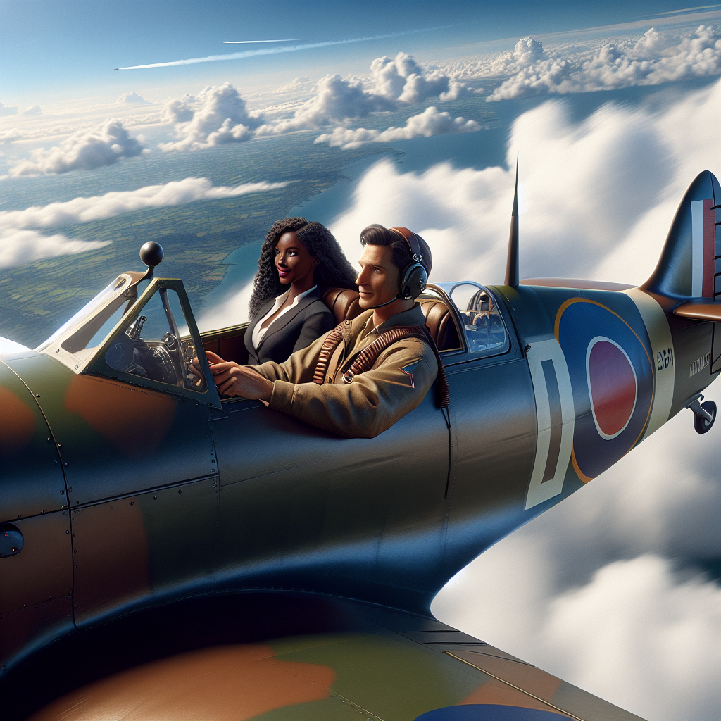 “Experience the Thrill of Flying a Spitfire from the Back Seat!”