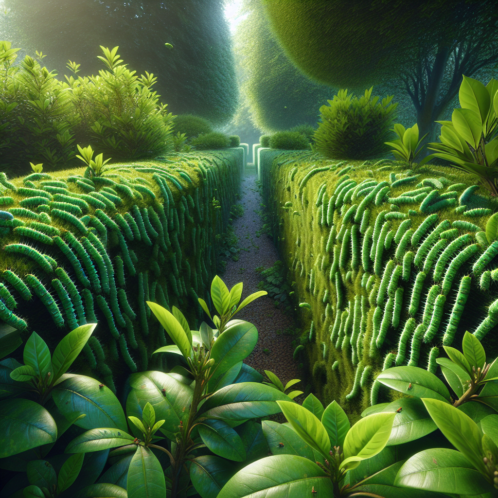 “Jersey’s Box Hedges at Risk Due to Caterpillar Invasion”