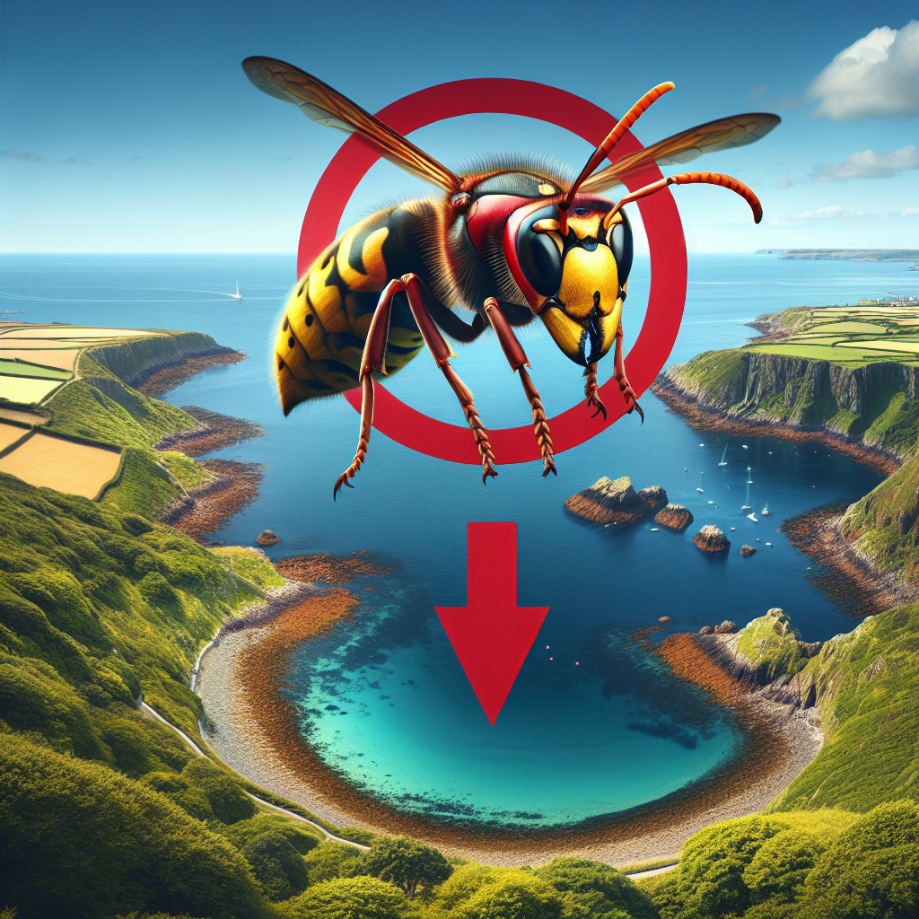 “Expert reveals decrease in Asian hornet queen sightings in Jersey”