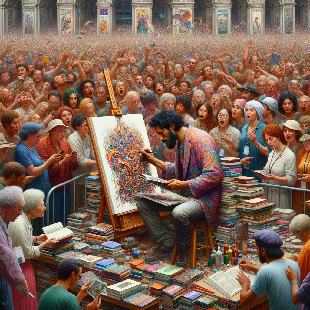 “Exciting News: Celebrated Illustrator Headlining Jersey Festival of Words 2024!”