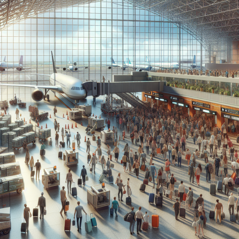 “Get Ready for a Busy Bank Holiday Weekend at Jersey Airport with 23,000 Passengers Expected!”