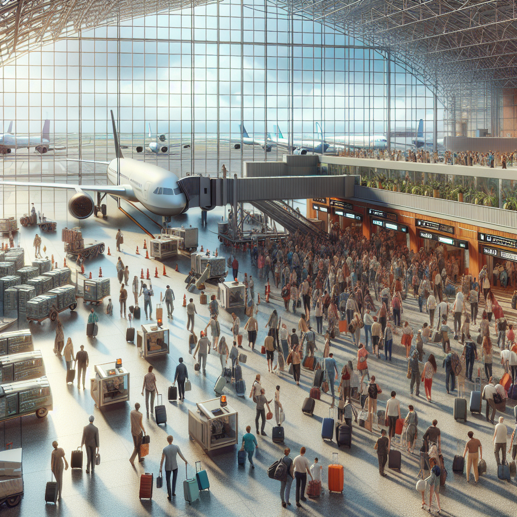 “Get Ready for a Busy Bank Holiday Weekend at Jersey Airport with 23,000 Passengers Expected!”