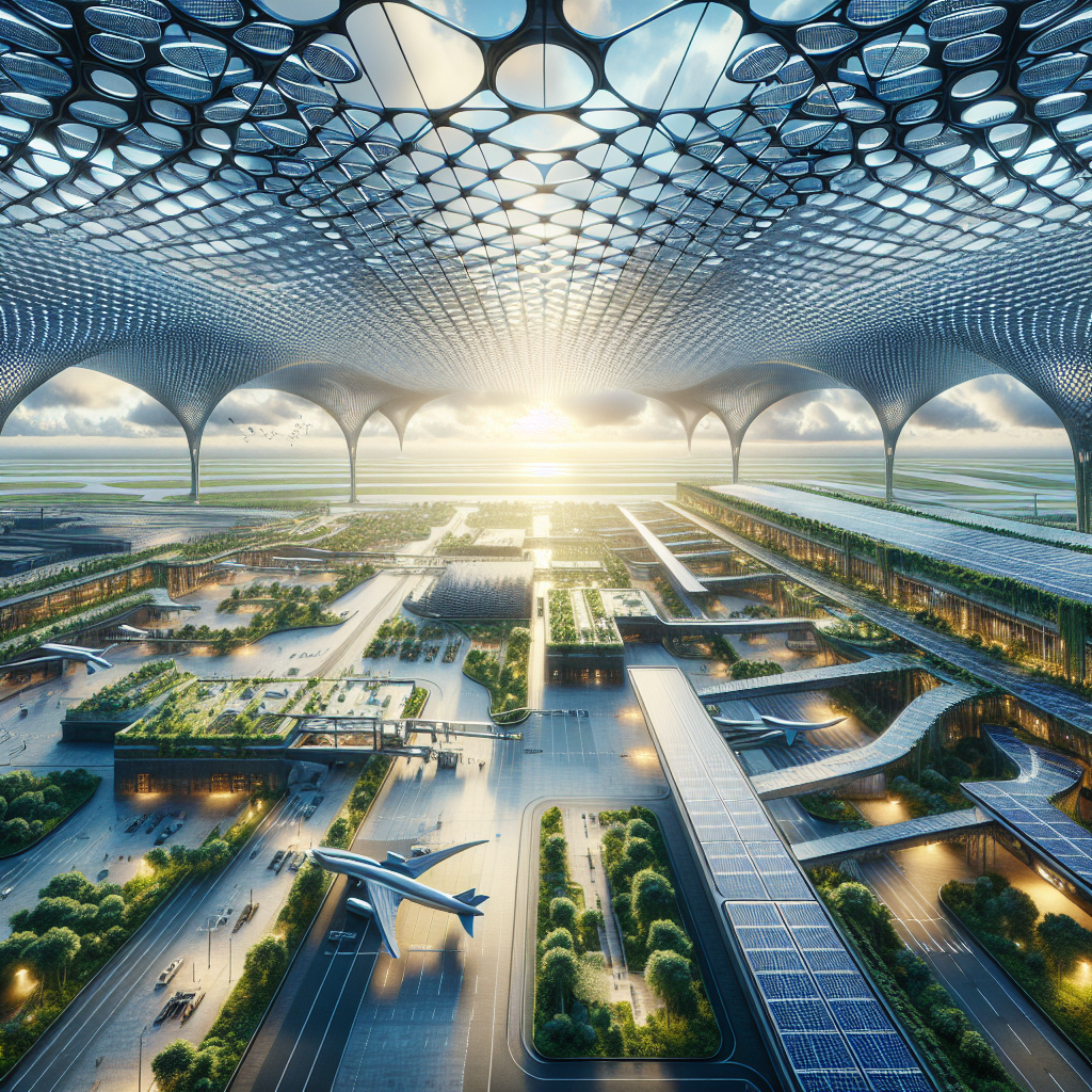 “Exciting Plans Unveiled for Europe’s First Net-Zero Airport at Ports”
